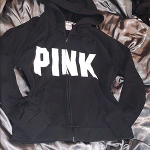 Pink hoodie